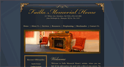 Desktop Screenshot of faillamemorialhome.com